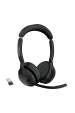 Obrázok pre Jabra Evolve2 55 Sluchátka s mikrofonem Bezdrátový Přes hlavu Kancelář / call centrum USB typu C Bluetooth Nabíjecí podstavec