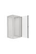 Obrázok pre Lanberg wall-mounted installation rack cabinet 19'' 27U 600x600mm gray (glass door)