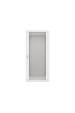 Obrázok pre Lanberg wall-mounted installation rack cabinet 19'' 27U 600x600mm gray (glass door)