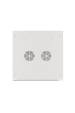 Obrázok pre Lanberg wall-mounted installation rack cabinet 19'' 27U 600x600mm gray (glass door)