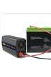 Obrázok pre Qoltec 51926 Monolitní měnič napětí 2000 MS Wave | 12V až 230V | 1000/2000 | USB