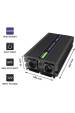 Obrázok pre Qoltec 51928 Monolitní měnič napětí 4000 MS Wave | 12V až 230V | 2000/4000 | USB