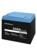 Obrázok pre Qoltec 53704 LiFePO4 lithium-železofosfátová baterie | 12,8V | 50Ah | 640Wh | BMS