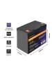 Obrázok pre Qoltec 53704 LiFePO4 lithium-železofosfátová baterie | 12,8V | 50Ah | 640Wh | BMS