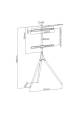 Obrázok pre Techly ICA-TR18SAM Držák na TV 165,1 cm (65") vlašský ořech