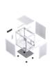 Obrázok pre Jonsbo C6 Mini Tower Bílá