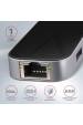 Obrázok pre Axagon HMC-6GL dokovací stanice/replikátor portů Kabel USB 3.2 Gen 1 (3.1 Gen 1) Type-C Černá, Šedá