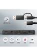 Obrázok pre Axagon ADSA-CC USB-C 10Gbps - NVMe M.2 SSD & SATA 2.5/3.5 SSD/HDD CLONE MASTER 2 - Digital/Daten - NVMe USB 3.2 Gen 2 (3.1 Gen 2) Type-C Černá