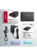 Obrázok pre Axagon ADSA-CC USB-C 10Gbps - NVMe M.2 SSD & SATA 2.5/3.5 SSD/HDD CLONE MASTER 2 - Digital/Daten - NVMe USB 3.2 Gen 2 (3.1 Gen 2) Type-C Černá