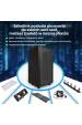 Obrázok pre Extralink Racková skříň 22U 600x800 Černá stojící