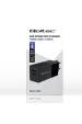 Obrázok pre Qoltec 52382 Nabíječka GaN POWER PRO | 1xUSB typ C | 1xUSB A | 100W | 5-20V | 1,5-5A | PD | Černá