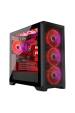 Obrázok pre Počítačová skříň MODECOM VOLCANO EXPANSE T APEX ARGB MIDI Black