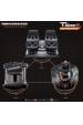 Obrázok pre Thrustmaster T.16000M FCS Flight Pack Černá USB Flight Sim Analogový/digitální PC