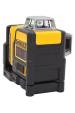 Obrázok pre DEWALT DCE0811D1R-QW Lineární křížová laserová vodováha XR Li-Ion 10,8 V 2,0 Ah černá, žlutá