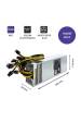 Obrázok pre Qoltec 50177 napájecí zdroj 1600 W Stříbrná