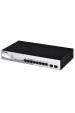 Obrázok pre D-Link DGS-1210-08P Řízený L2 Gigabit Ethernet (10/100/1000) Podpora napájení po Ethernetu (PoE) Černá