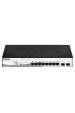 Obrázok pre D-Link DGS-1210-08P Řízený L2 Gigabit Ethernet (10/100/1000) Podpora napájení po Ethernetu (PoE) Černá
