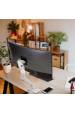 Obrázok pre Ergotron HX Series 45-475-216 Držák/stojan na monitor 124,5 cm (49") Stůl Bílá