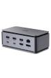 Obrázok pre Lindy 43372 dokovací stanice/replikátor portů USB4 Antracit