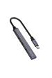 Obrázok pre SAVIO AK-71 USB-C hub - 3 x USB-A 2.0, 1 x USB-A 3.0, 4 v 1, 5 Gb/s
