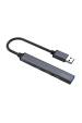 Obrázok pre SAVIO AK-70 USB-A hub - 3 × USB-A 2.0, 1 × USB-A 3.1 GEN 1, 4 v 1, 5 Gb/s