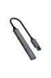 Obrázok pre SAVIO AK-70 USB-A hub - 3 × USB-A 2.0, 1 × USB-A 3.1 GEN 1, 4 v 1, 5 Gb/s