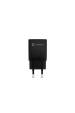Obrázok pre NATEC RIBERA GAN NABÍJEČKA 1X USB-A + 1X USB-C 30W ČERNÁ