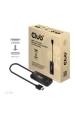 Obrázok pre CLUB3D CAC-1336 adaptér k video kabelům 1 m HDMI + USB USB typu C Černá
