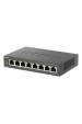 Obrázok pre D-Link DGS-1008P/E síťový přepínač Nespravované L2 Gigabit Ethernet (10/100/1000) Podpora napájení po Ethernetu (PoE) Desktop Černá