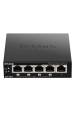 Obrázok pre D-Link DGS-1005P/E síťový přepínač Nespravované Gigabit Ethernet (10/100/1000) Podpora napájení po Ethernetu (PoE) Černá