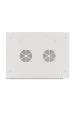 Obrázok pre Lanberg wall-mounted installation rack cabinet 19'' 18U 600x450mm gray (glass door)