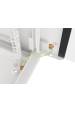 Obrázok pre Lanberg wall-mounted installation rack cabinet 19'' 18U 600x450mm gray (glass door)