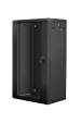 Obrázok pre Lanberg WF01-6422-10B rack 22U Nástěnný regál Černá