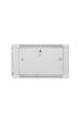 Obrázok pre Lanberg wall-mounted installation rack cabinet 19'' 6U 600x600mm gray (glass door)