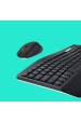 Obrázok pre Logitech 920-008221 klávesnice Obsahuje myš Univerzální RF bezdrátové + Bluetooth QWERTZ Německý Černá