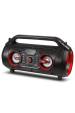 Obrázok pre Přenosný Bluetooth reproduktor Audiocore AC875 Bazooka Boombox 30W (20W + 5Wx2) IPX4 odolný proti stříkající vodě / rádio / microSD / Aux-In / USB / osvětlení / port pro mikrofon