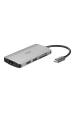 Obrázok pre D-Link DUB-M810 dokovací stanice/replikátor portů Kabel USB 3.2 Gen 1 (3.1 Gen 1) Type-C Hliník