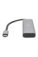 Obrázok pre Digitus DA-70246 rozbočovač rozhraní USB 3.2 Gen 1 (3.1 Gen 1) Type-C 5000 Mbit/s Šedá