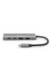 Obrázok pre Digitus DA-70245 rozbočovač rozhraní USB 3.2 Gen 1 (3.1 Gen 1) Type-C 10000 Mbit/s Šedá
