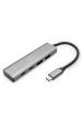 Obrázok pre Digitus DA-70245 rozbočovač rozhraní USB 3.2 Gen 1 (3.1 Gen 1) Type-C 10000 Mbit/s Šedá