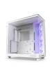 Obrázok pre NZXT H6 Flow RGB Midi Tower Bílá