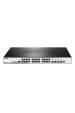 Obrázok pre D-Link DGS-1510-28XMP Řízený L2/L3 Gigabit Ethernet (10/100/1000) Podpora napájení po Ethernetu (PoE) Černá, Šedá