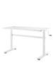 Obrázok pre Ručně výškově nastavitelný stůl Ergo Office, max. 40 kg, max. výška 117 cm, s deskou pro sezení a stání, ER-401 W