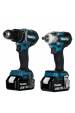 Obrázok pre Kombinovaná sada MAKITA 18V 3x5,0Ah DLX2359TJ1
