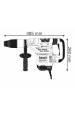 Obrázok pre Bosch GBH 5-40 DCE Professional 1150 W 340 ot/min SDS Max