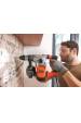 Obrázok pre Black & Decker BEHS03K 900 ot/min SDS Plus Černá, Oranžová