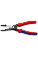 Obrázok pre Knipex 13 72 200 ME odizolovací kleště Černá, Modrá, Červená, Nerezová ocel