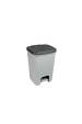 Obrázok pre CURVER PEDAL WASTE BIN 50L /IML METALLIZED