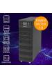 Obrázok pre Qoltec 52284 Nepřerušitelný zdroj napájení UPS | 10kVA | 10000W | Účiník 1,0 | LCD | EPO | USB | On-line