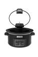 Obrázok pre Crock-Pot CSC052X pomalovarný hrnec 4,7 l Černá, Stříbrná